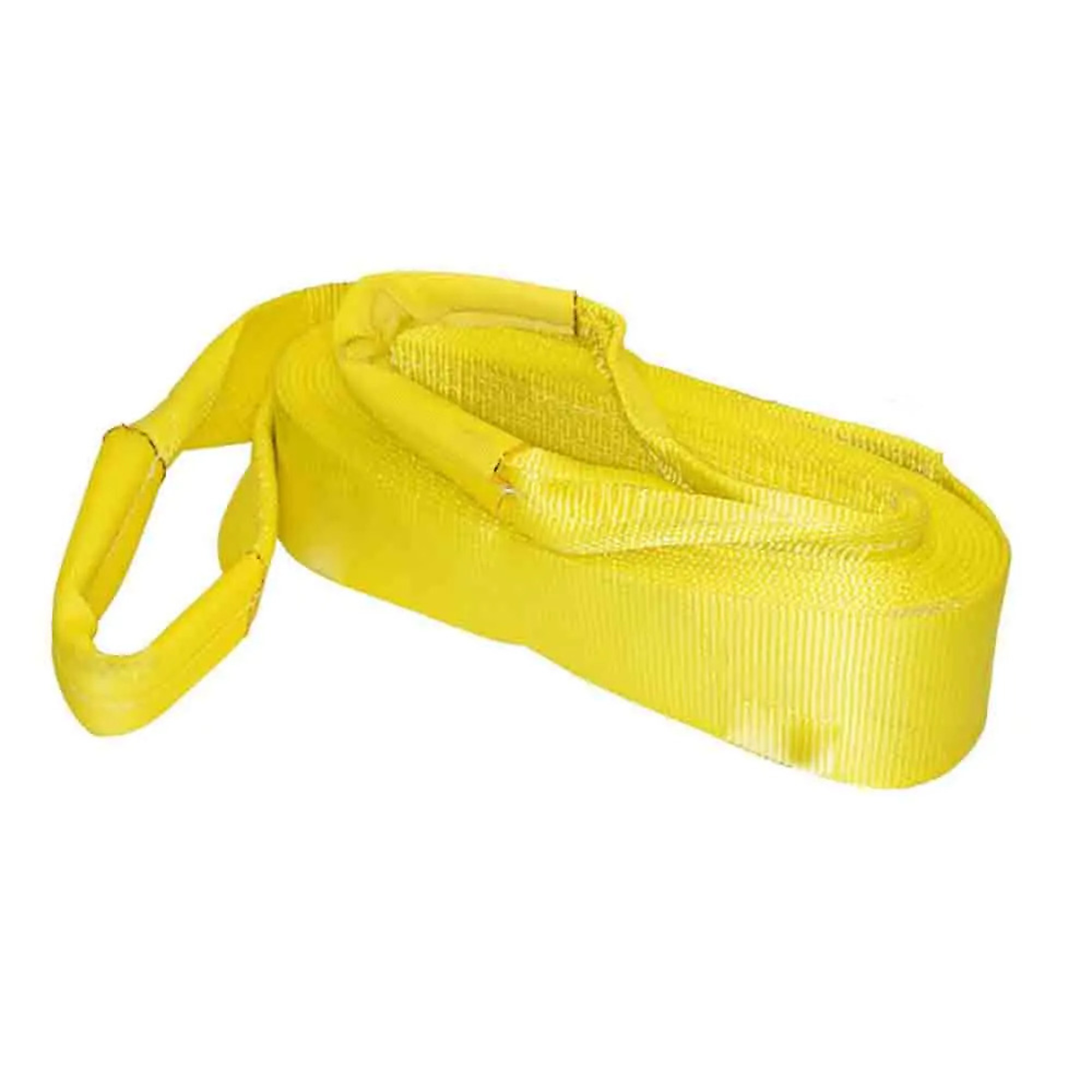 Total Tool, Heavy Duty Nylon Strap, 4 inch wide by 30 foot length, Reinforced Loops on each End, 35K Breaking Strength, Model# DTS-4